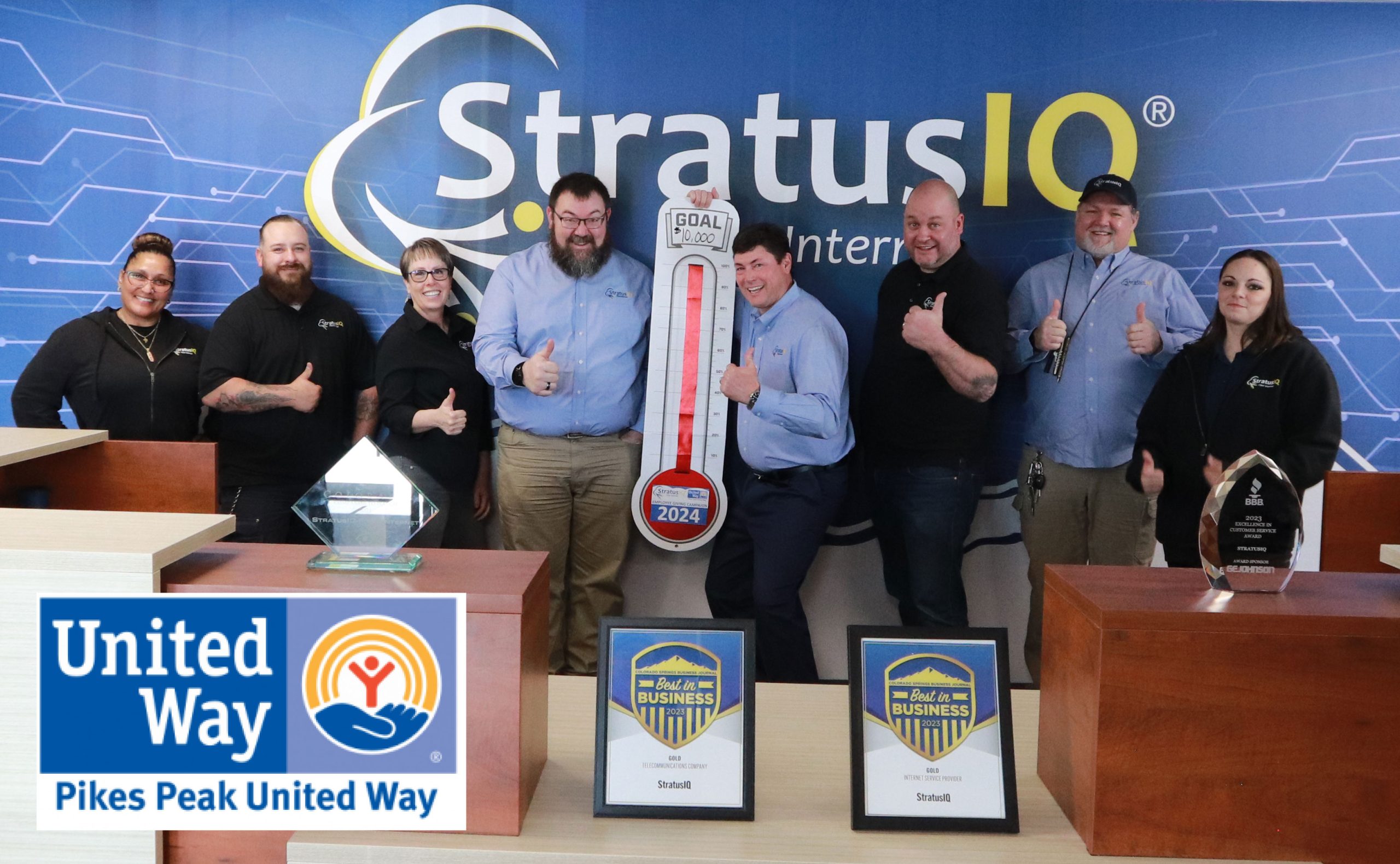 United-Way_Team StratusIQ Best In Business 2022